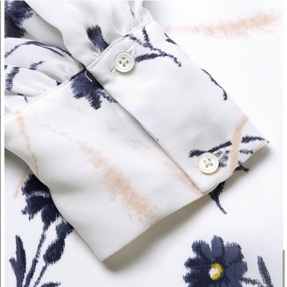 Joie Yadra Silk Blouse XXS - Picture 7 of 10